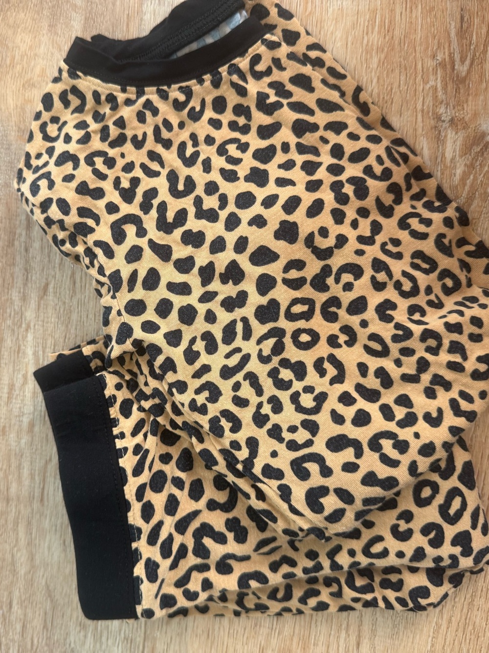 Leopard Print Kids Little Sleepies Pajamas